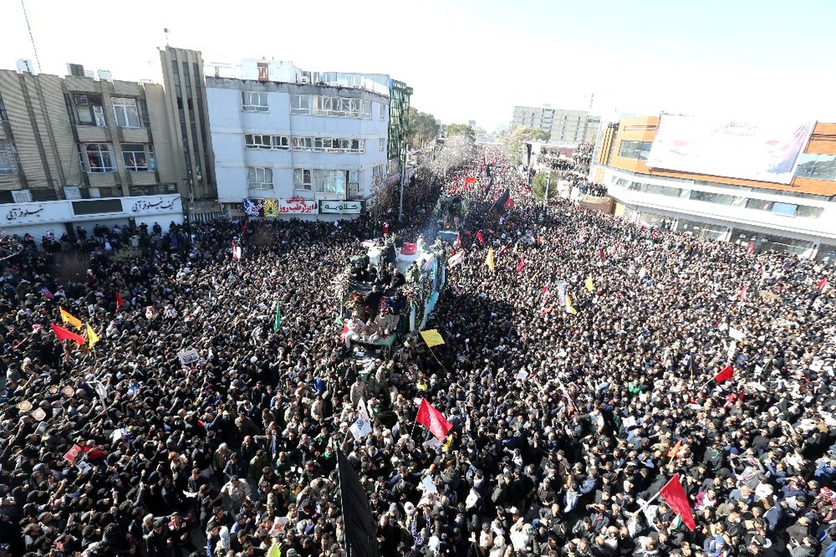 Süleymani\'nin cenaze töreninde yaşanan izdihamda ölü sayısı 50\'ye yükseldi