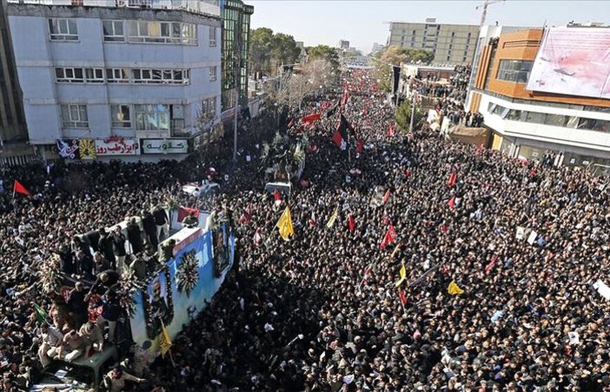 Süleymani\'nin cenaze töreninde izdiham: 35 ölü, 48 yaralı