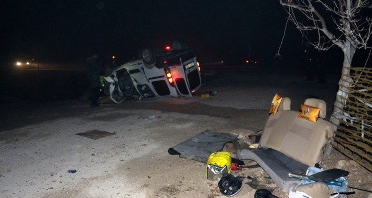 Takla atan araçtaki yaralılardan 2\'si daha öldü