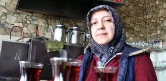 Uşaklı ev hanımı çay ocağı açtı