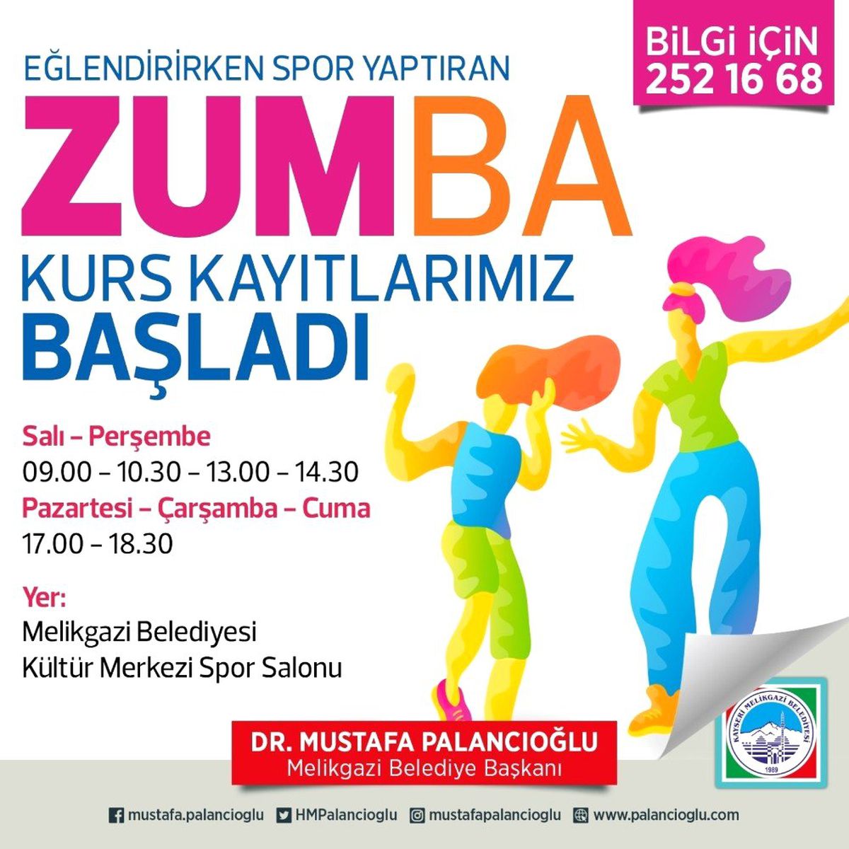 Zumba kayıtları başladı
