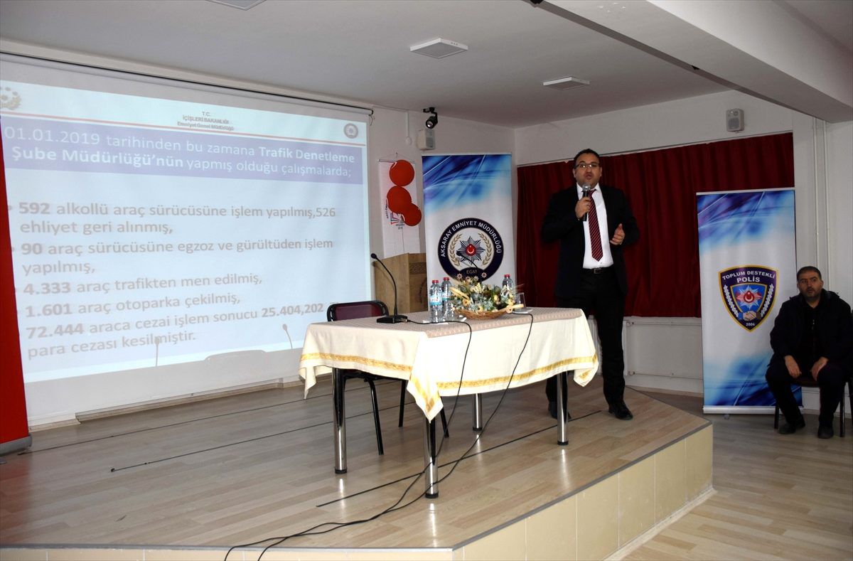 Aksaray\'da halk günü ve güvenlik toplantısı