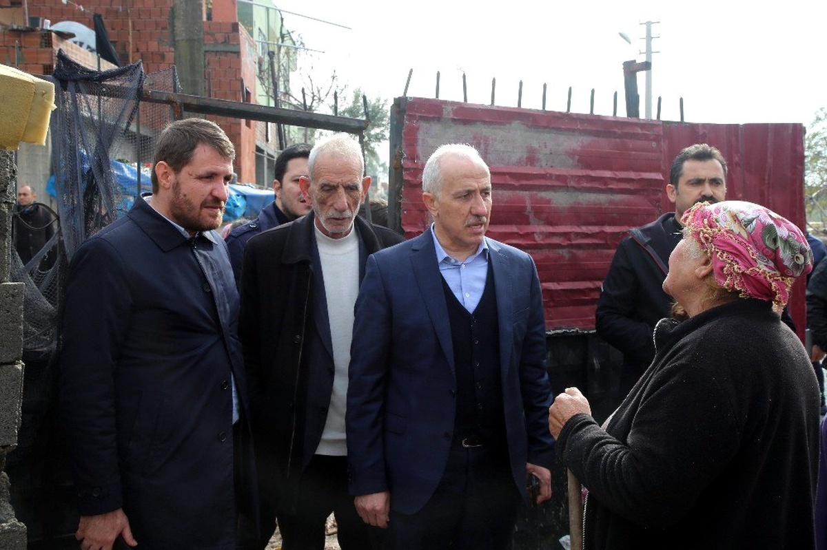 Başkan Gültak, yağmur mağduru vatandaşları yalnız bırakmadı