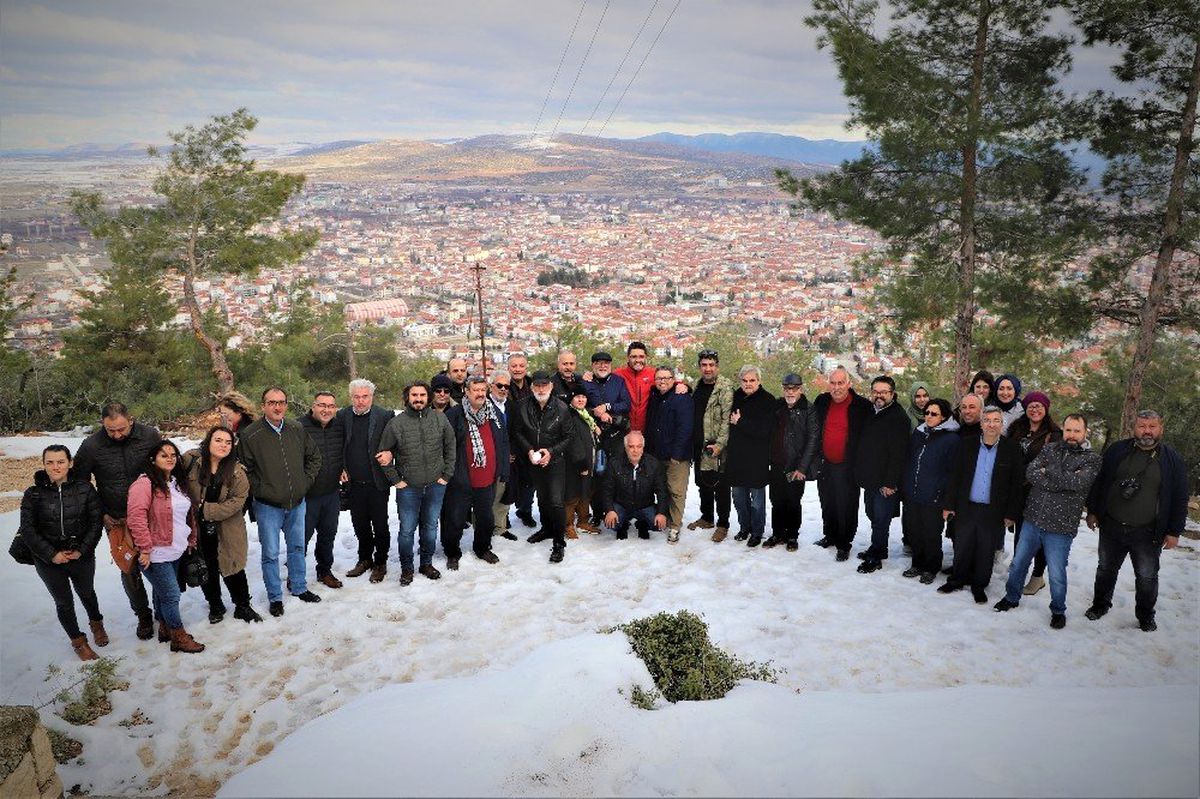Başkan Ömer İşlek, gazetecilerle birayaya geldi