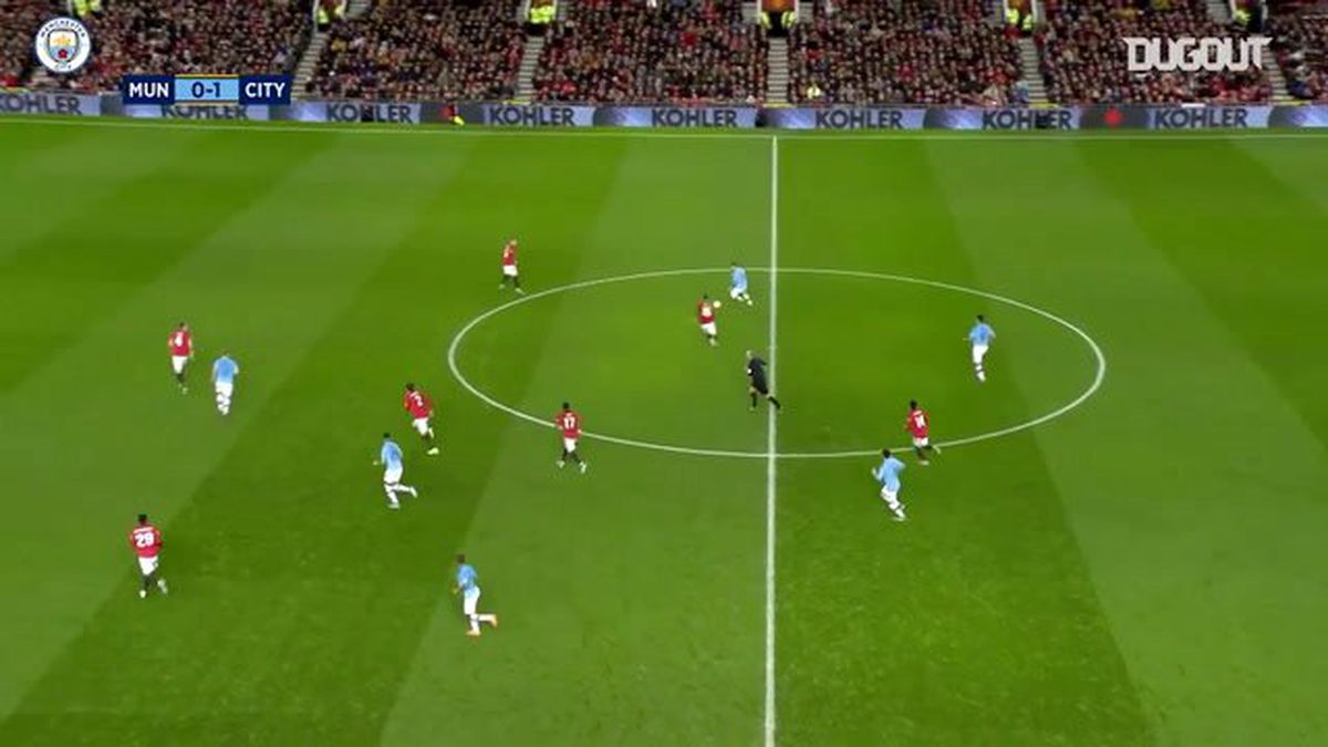 Bernardo Silva\'nın Mahrez\'e Nefis Asisti