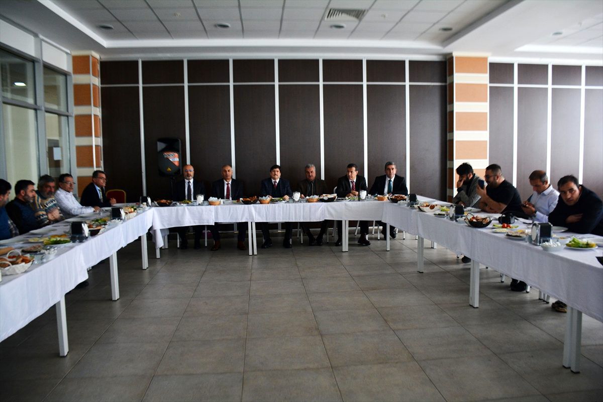 BEÜ Rektörü Yardım basın mensuplarıyla biraraya geldi