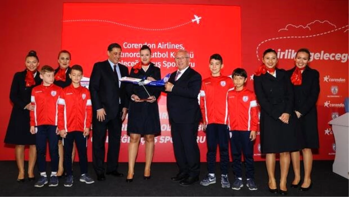 Corendon Airlines, Altınordu\'nun \'Geleceğe Uçuş\' sponsoru oldu