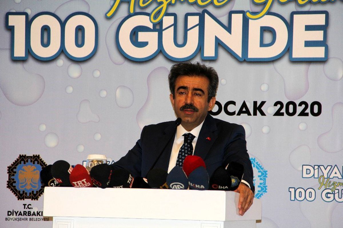 Diyarbakır\'a hizmet yolunda 100 günde DİSKİ