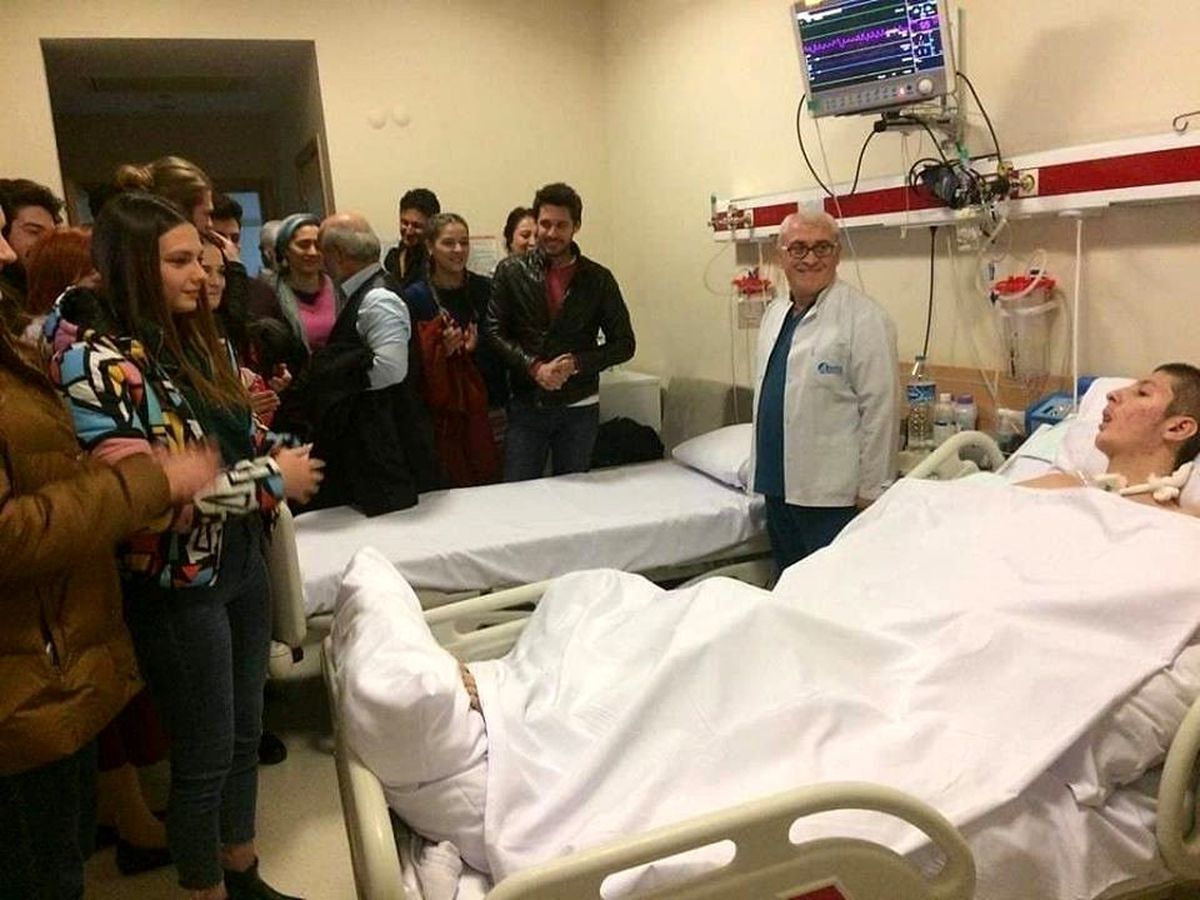 Dizi oyuncularından örnek davranış