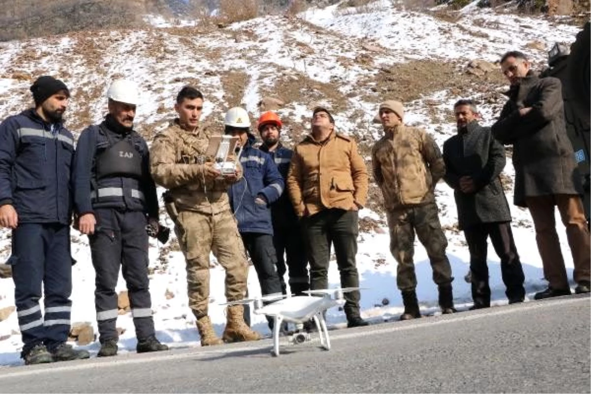 Elektrik arızası jandarmaya ait drone ile tespit edildi, 9 saatte onarıldı