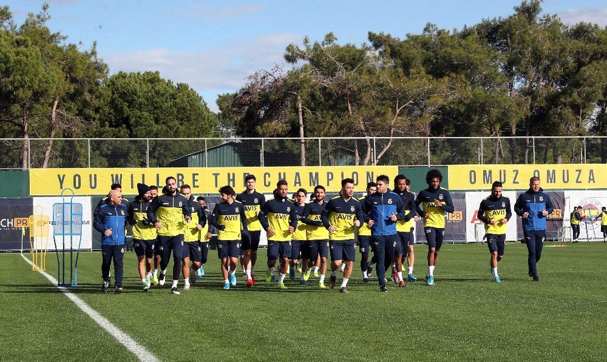 Fenerbahçe taktik çalıştı