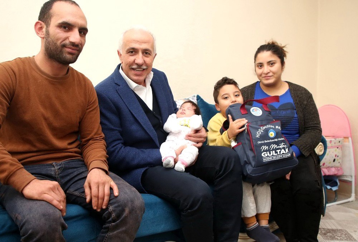 \'Hoş geldin bebek\' projesi aileleri mutlu ediyor