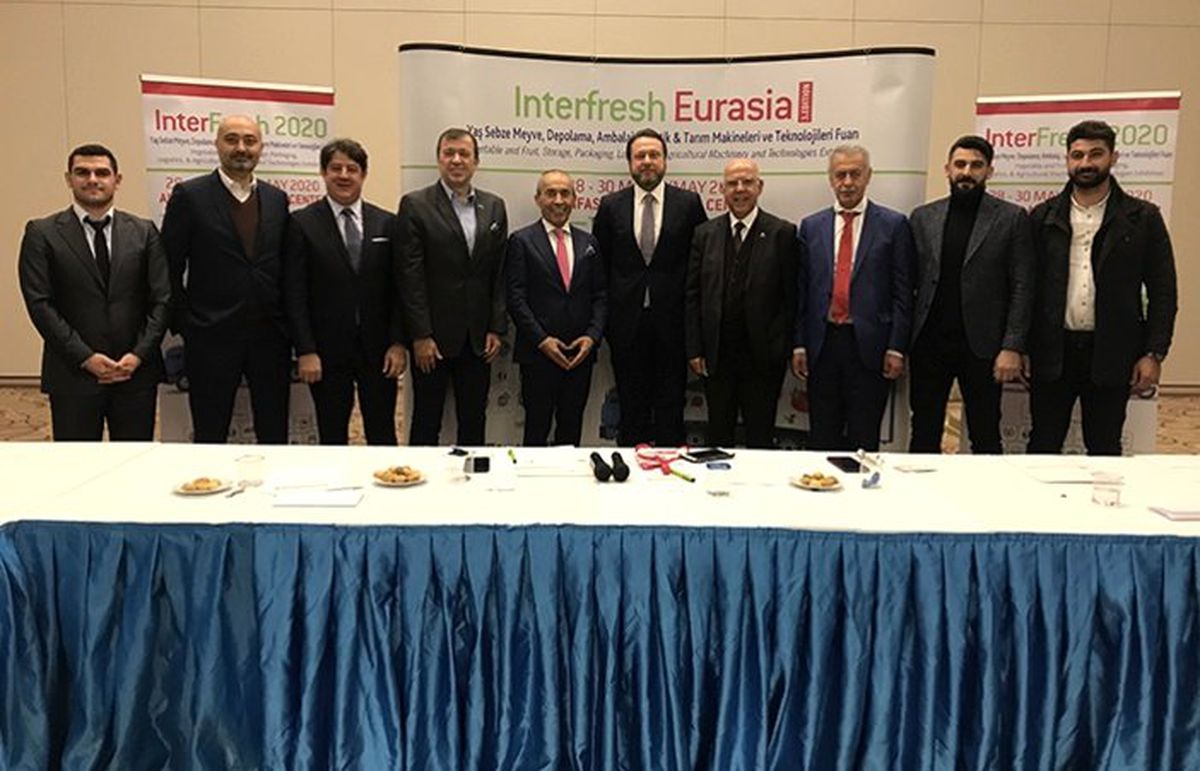 Interfresh Eurasia Yaş Sebze Meyve Fuarı 28 Mayıs\'ta