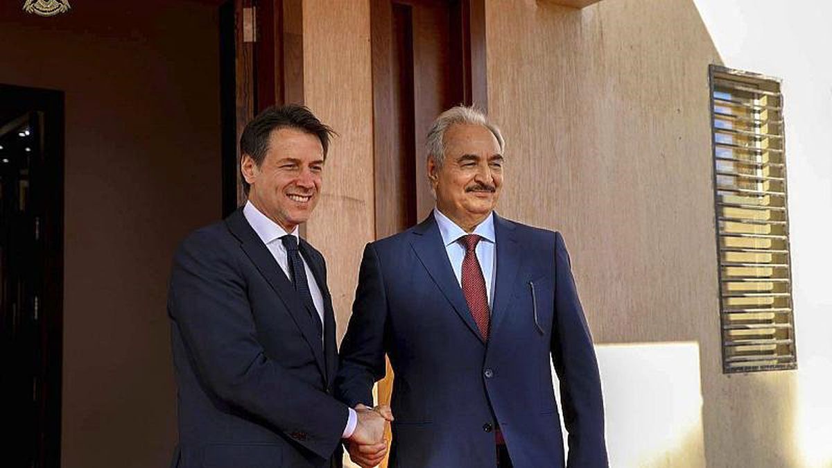 İtalya Başbakanı Conte Hafter ile görüştü; Serrac ile de bir araya gelecek