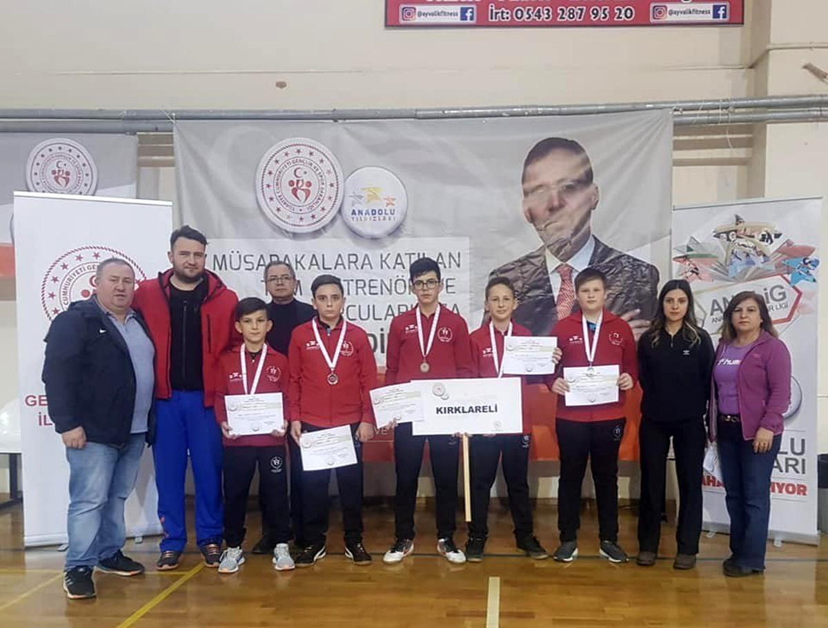 Köy takımının büyük başarısı
