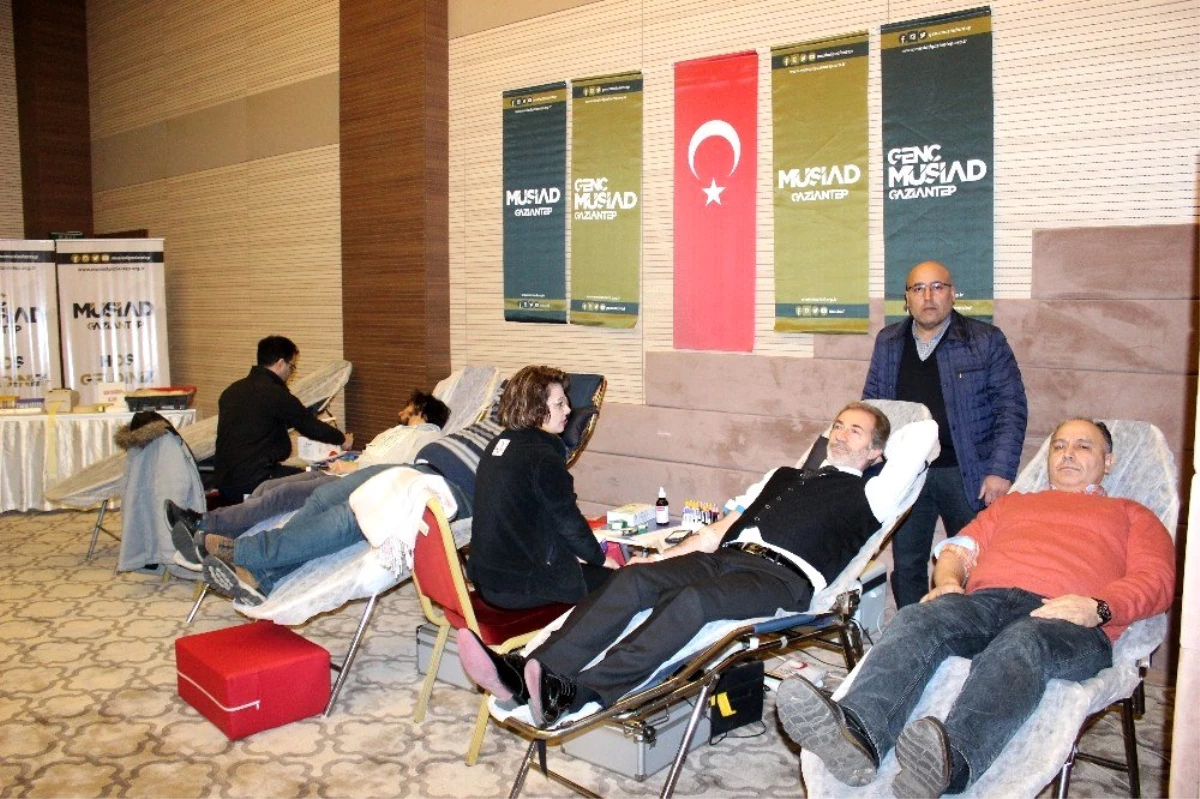 MÜSİAD\'dan kan bağış kampanyasına destek