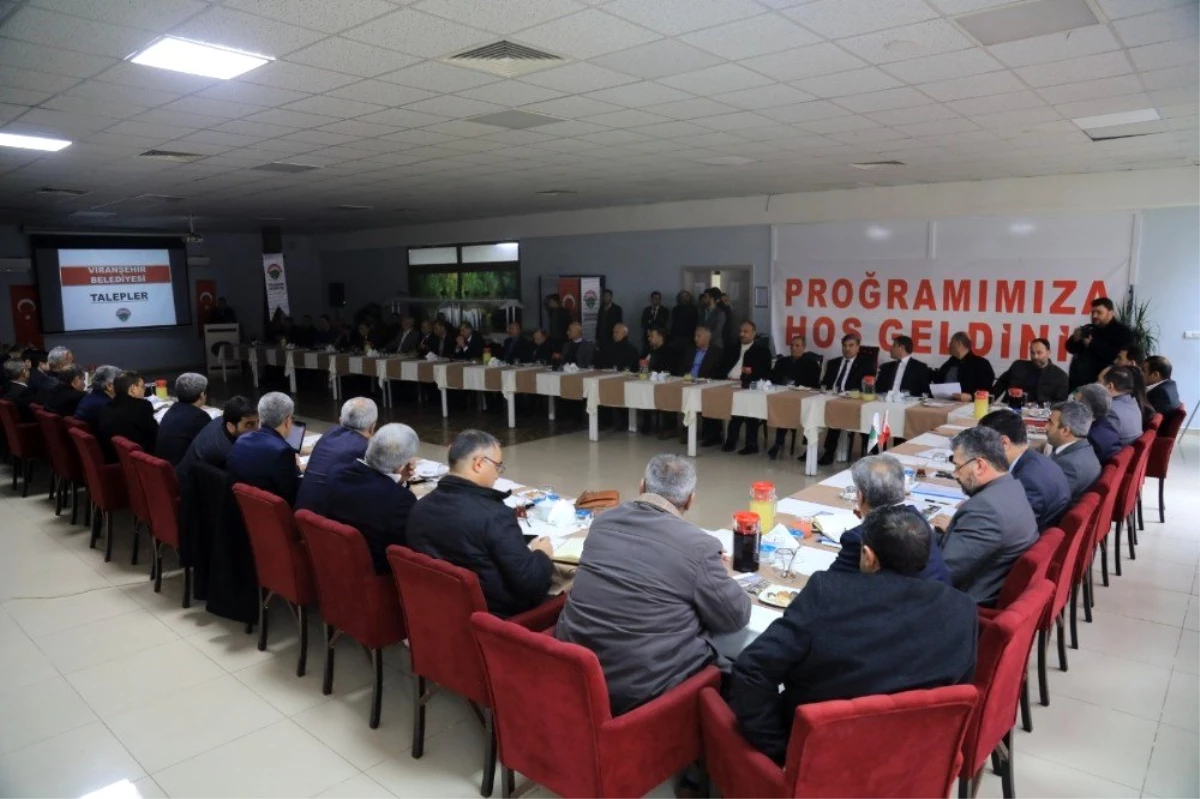 Planlama toplantılarının yenisi Viranşehir\'de yapıldı