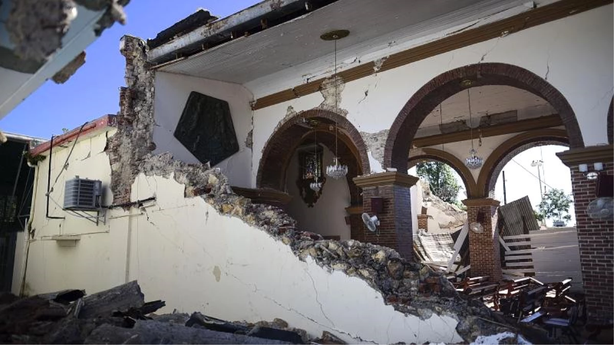 Porto Riko\'da meydana gelen 6,4 büyüklüğündeki depremde bir kişi hayatını kaybetti