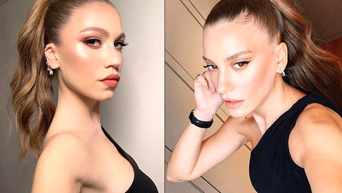 Serenay Sarıkaya, Duygu Özaslan\'ı mı taklit ediyor...İlk kez konuştu