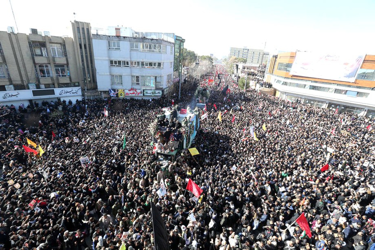 Süleymani\'nin cenaze töreninde yaşanan izdihamda ölü sayısı 56\'ya yükseldi