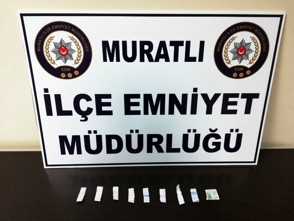 Tekirdağ\'da uyuşturucu operasyonunda 2 gözaltı