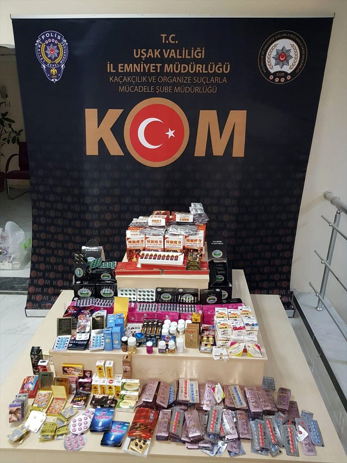 Uşak\'ta kaçakçılık operasyonu