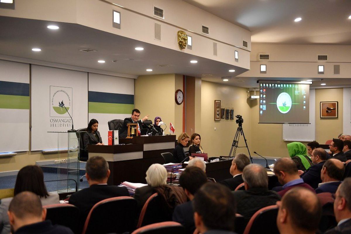 Yeni yılın ilk meclis toplantısı yapıldı