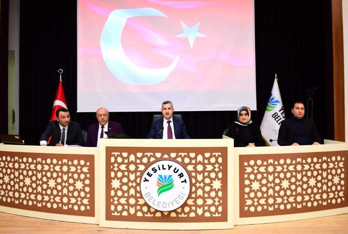 Yeşilyurt Belediye Meclisi toplandı
