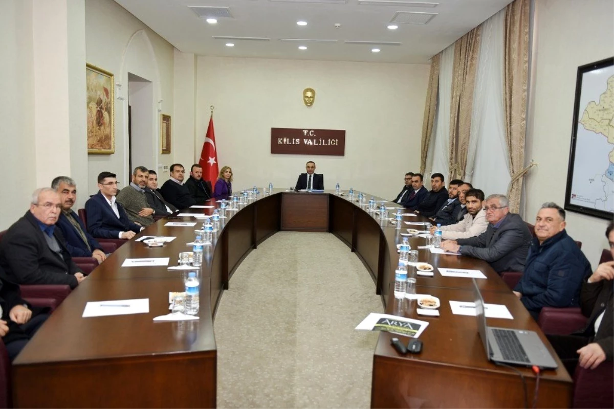 "Zeytin Üretimi ve Zeytinyağı Sektörü" konulu toplantı yapıldı