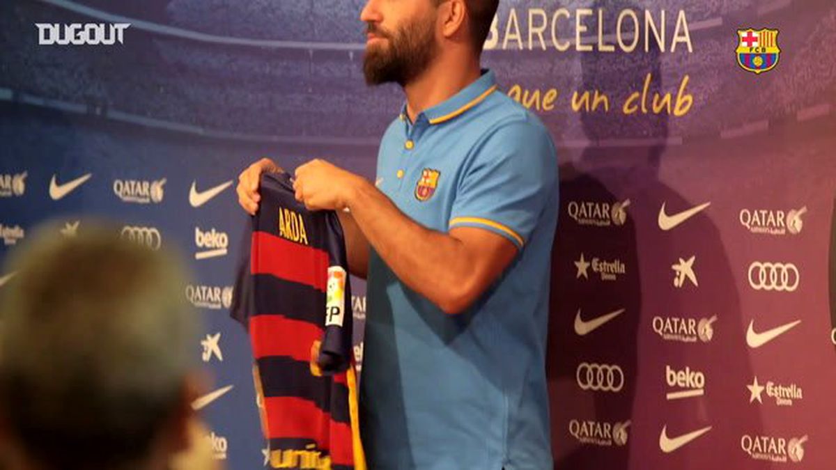 Arda Turan\'ın Barcelona\'daki İlk Günü