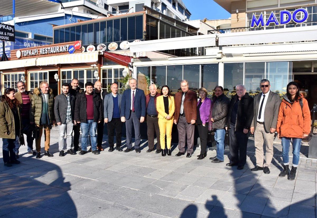 Başkan Atabay, gazetecilerle kahvaltıda buluştu