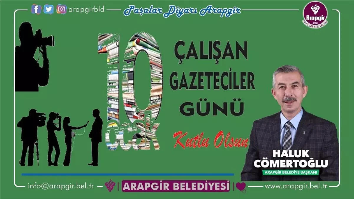 Başkan Cömertoğlu\'ndan 10 Ocak Çalışan Gazeteciler Günü mesajı