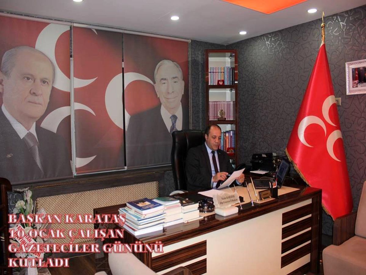 Başkan Karataş\'tan 10 Ocak Çalışan Gazeteciler günü mesajı