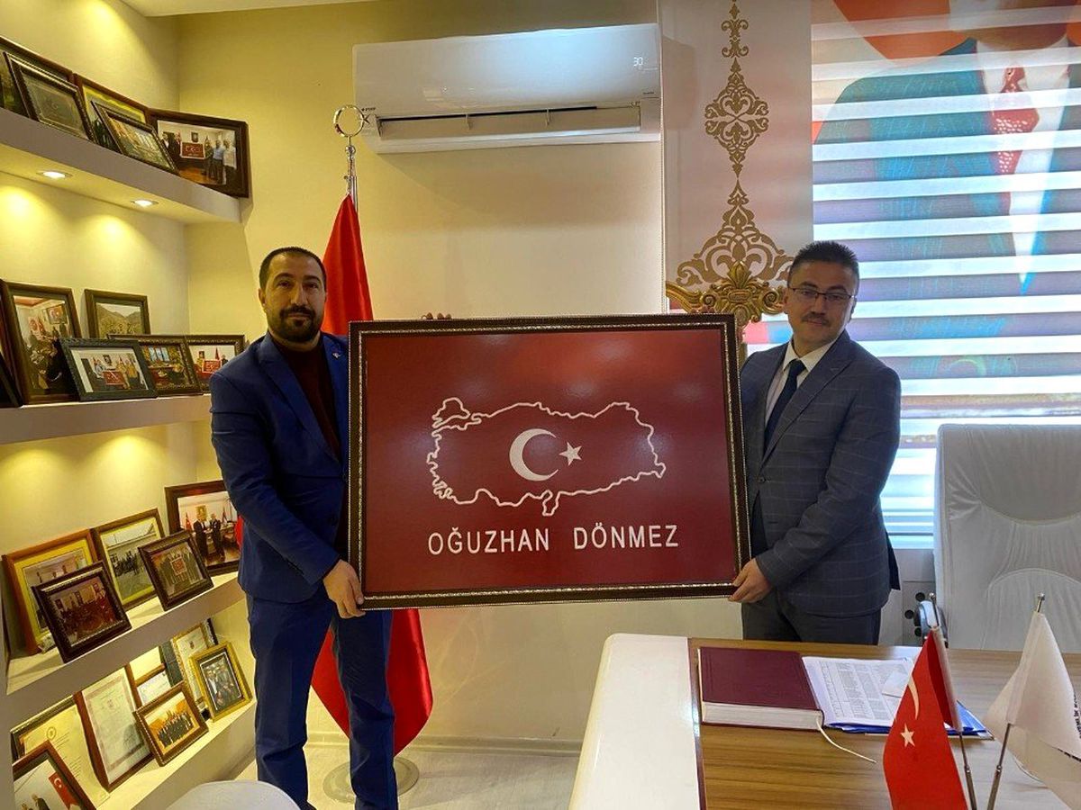 Başsavcı Oğuzhan Dönemez\'den şehit ailesi federasyonuna ziyaret