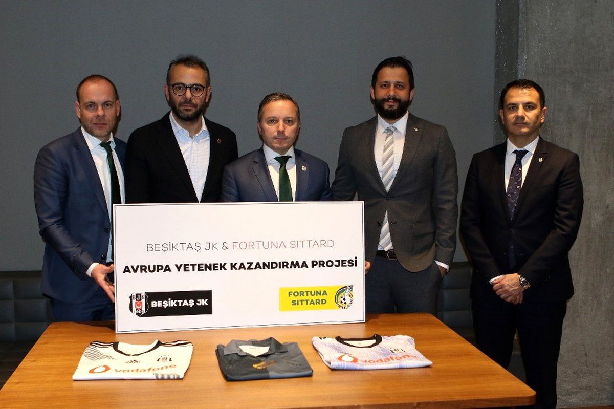 Beşiktaş, Hollanda\'nın Fortuna Sittard Kulübü ile iş birliği anlaşması imzaladı
