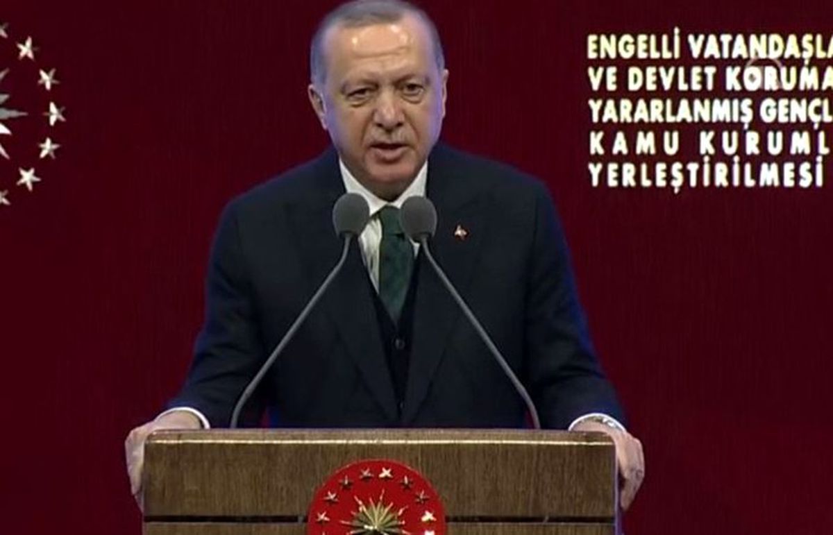 Cumhurbaşkanı Erdoğan: Engelli memur sayısı 56 bin 500\'e ulaştı