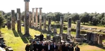 Dostluk maçı için gelen vekiller, Aydın'a hayran kaldı