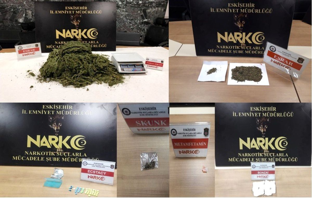Eskişehir\'de uyuşturucu operasyonu