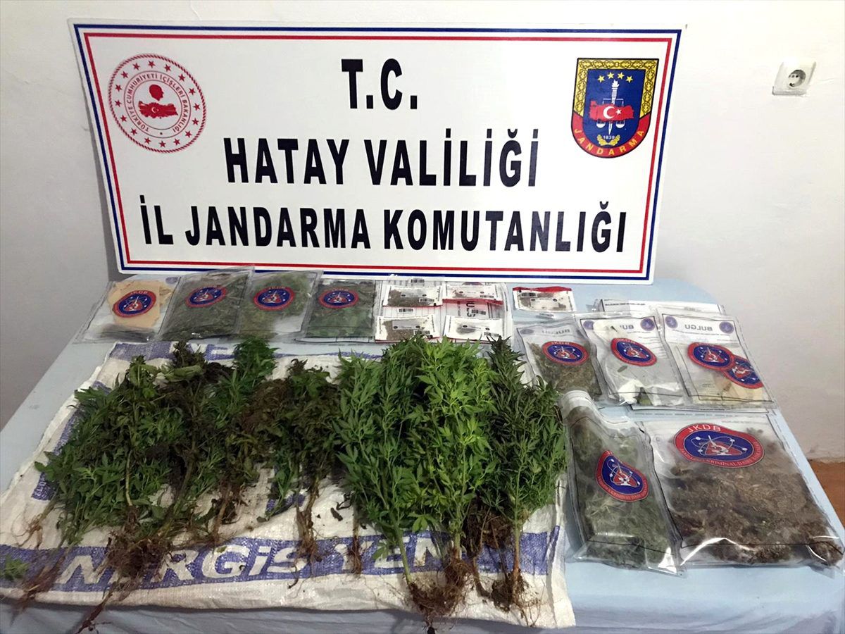 Hatay\'da uyuşturucu operasyonu