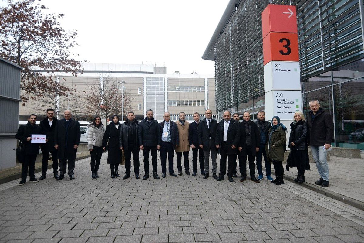 Heimtextil Fuarı\'na Bursa imzası