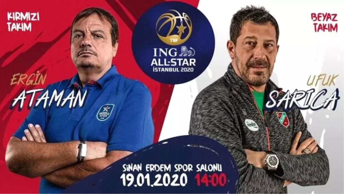 ING All-Star 2020\'de forma giyecek oyuncular belli oldu