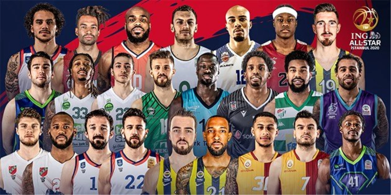 ING All Star 2020\'de yer alacak basketbolcular belli oldu