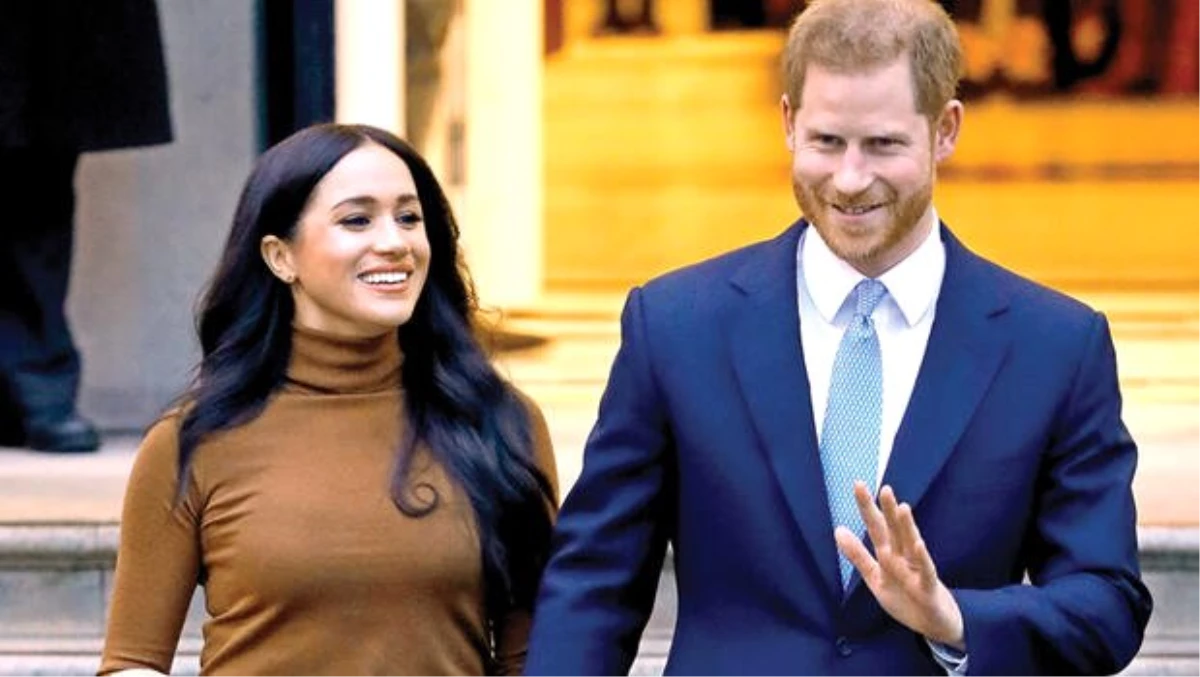 İngiltere şokta! Prens Harry ve ABD\'li eşi Meghan Markle saraydan taşınıyor...