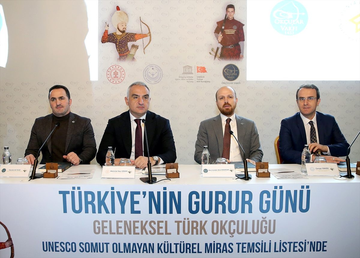 Kültür ve Turizm Bakanı Ersoy, Okçular Vakfının programına katıldı