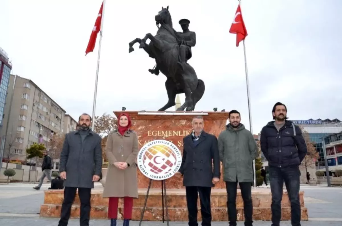 Küresel Gazeteciler Konseyi Kırşehir Temsilcisi Yanık, "Ayakta kalma mücadelesini sürdürmeye...