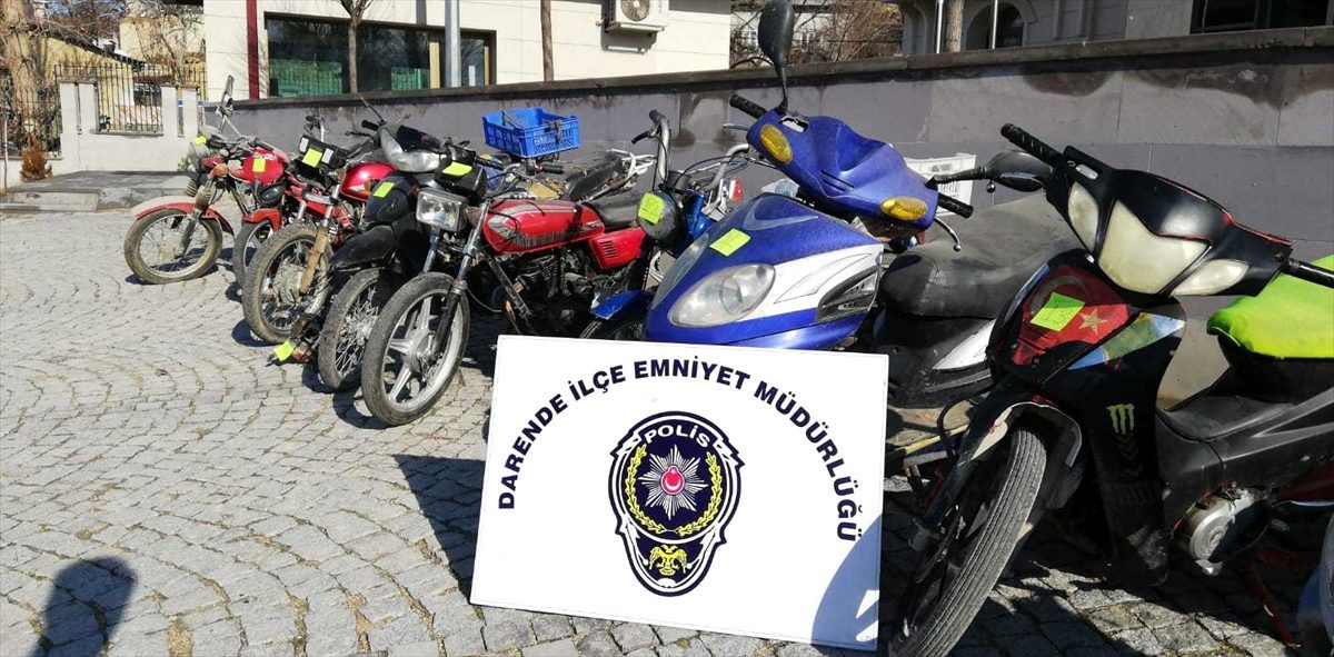 Malatya\'da çaldığı 9 motosikleti satmak isteyen şüpheli yakalandı
