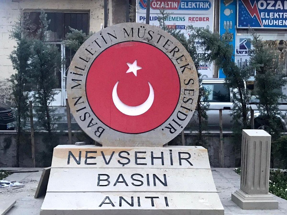 Nevşehir Basın Anıtı yarın açılıyor