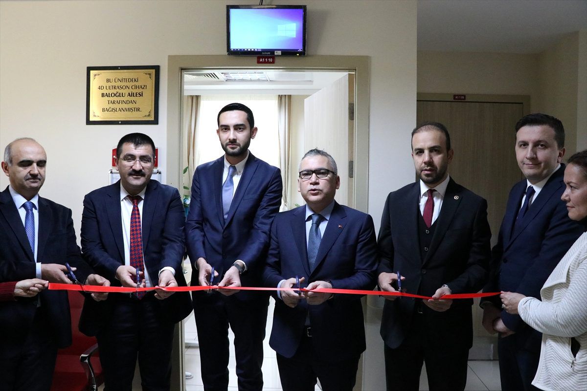 Ömer Halisdemir Üniversitesi Hastanesine 4D ultrason cihazı desteği