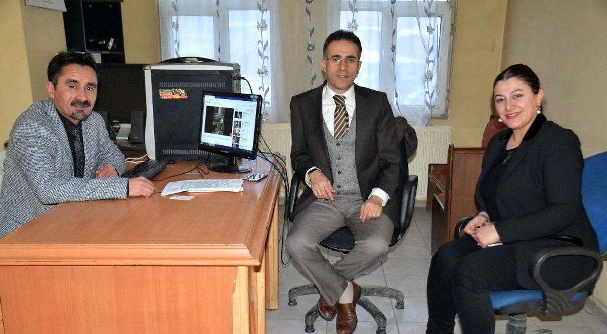 VEDAŞ heyetinden İHA Hakkari Bürosuna ziyaret