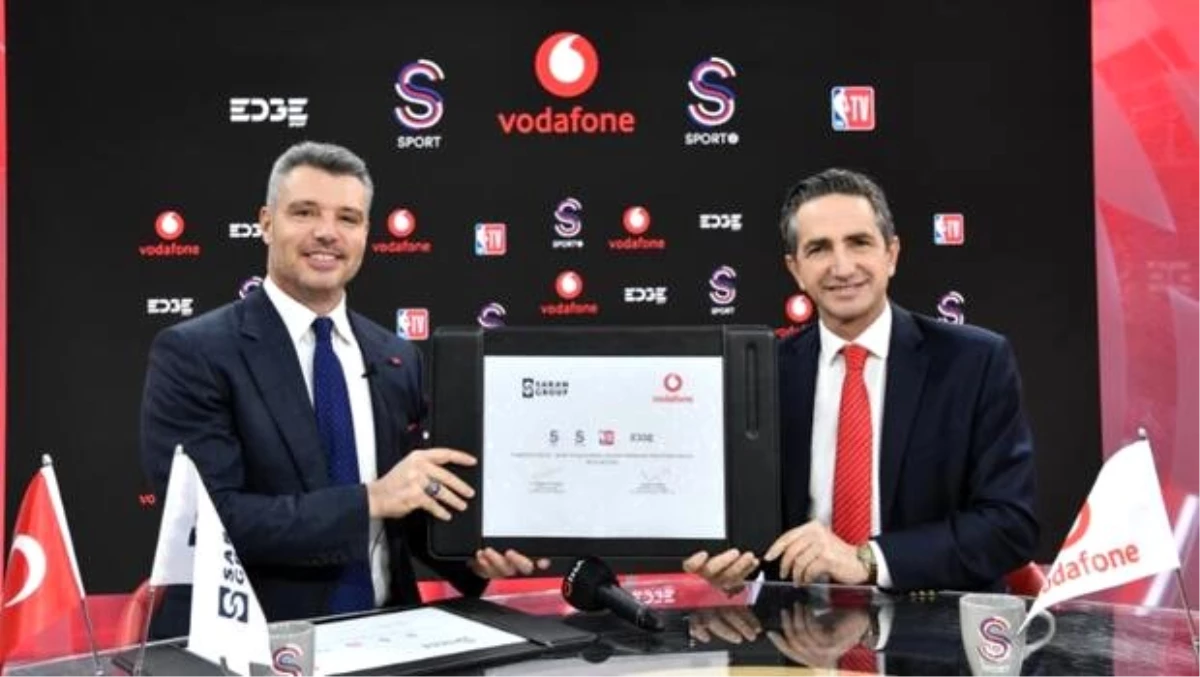 Vodafone ve Saran Group sporda güçlerini birleştirdi